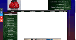 Desktop Screenshot of efrainsainlaw.com